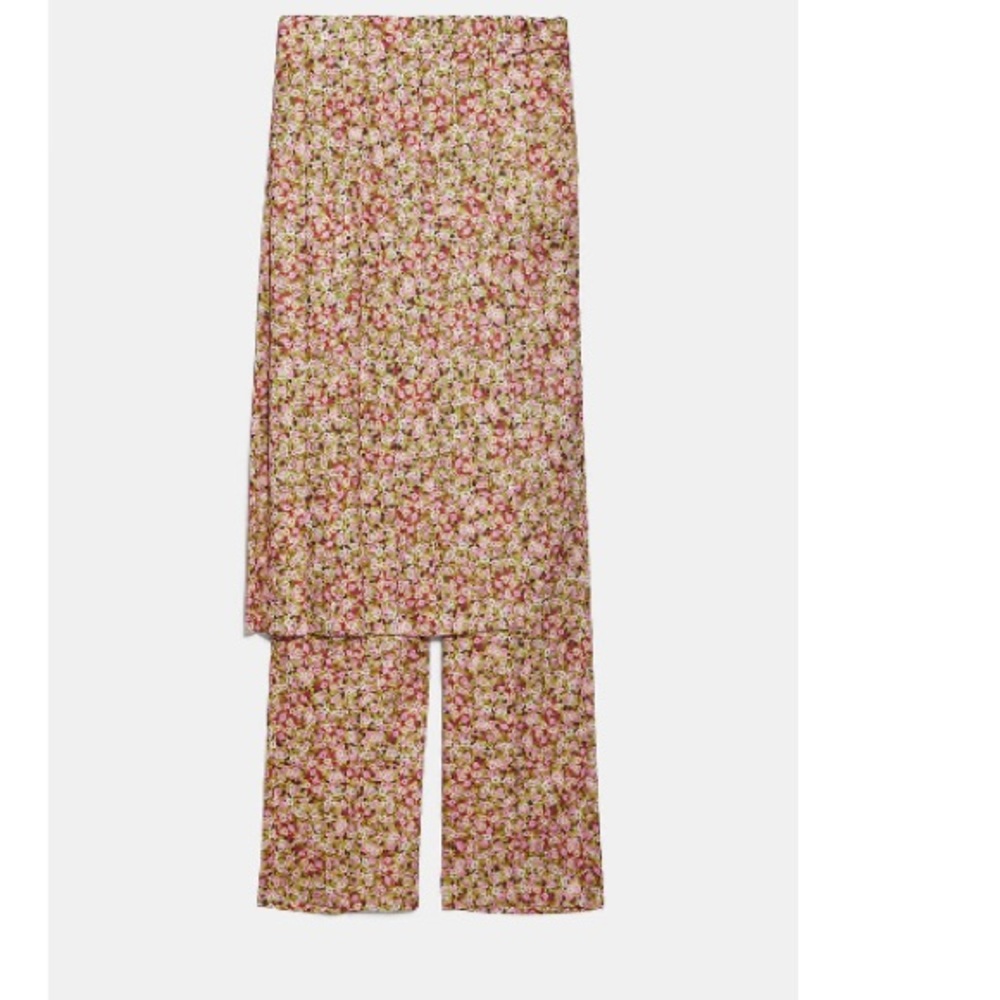Pleated skirt pants and matching top - Picture 8 of 10